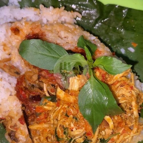 Nasi Bakar Suwir Ayam Mix Jamur Sosis menu Yabie Food, Ngringo