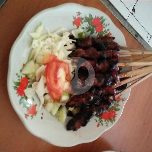 Sate Kambing Campur 6 Tusuk menu Sate Kambing Dona Doni Pak Suko, Cebongan