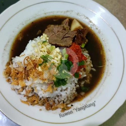 Nasi Empal Srundeng menu RAWON YANGKUNG, Kota Kediri
