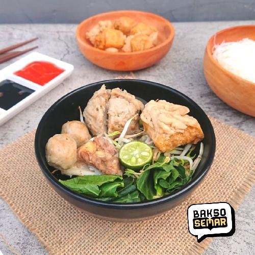 Bakso Kecil menu Bakso Semar, Melong