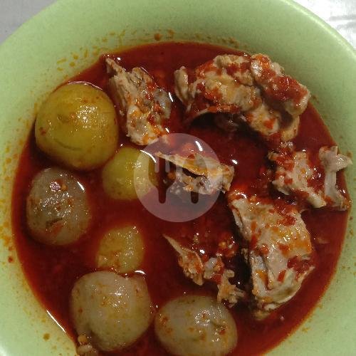 Mie Tek Tek Seafood menu Panangkringan Cilok Kuah