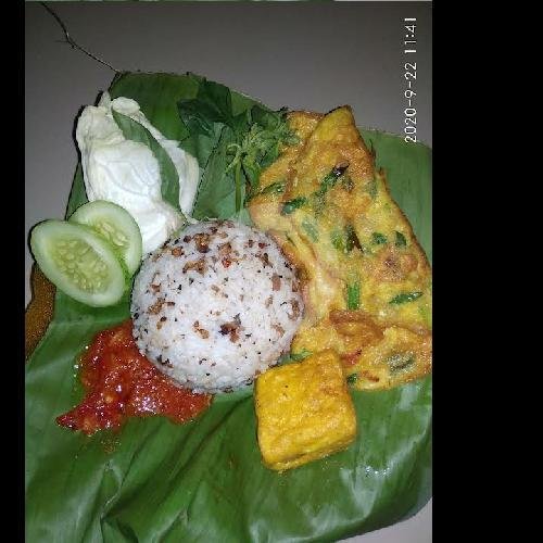 Nasi T.O Ayam Bakar menu Nasi Tutug Oncom Bundo Dian, Jatinangor