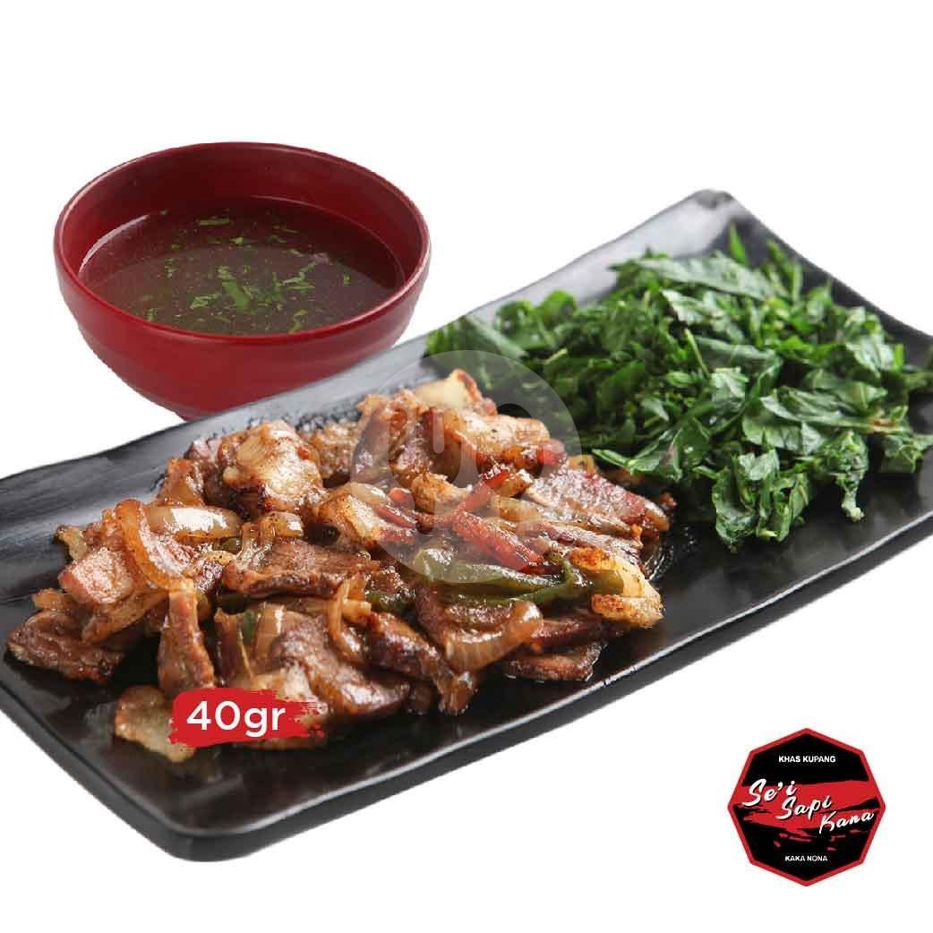 Sei Sapi Sambal Matah Small menu Sei Sapi Kana, Cirebon