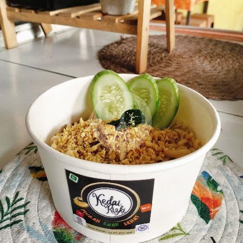Nasi Bebek Item jumbo menu Kedai Rizki, Mojosari