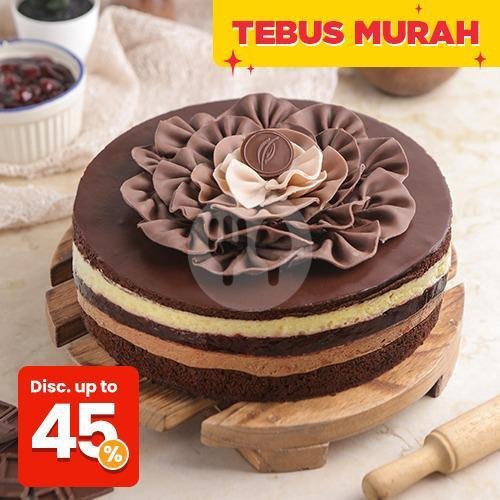 Milky O Cake D18 menu Dapur Cokelat, Tropodo