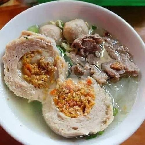 Bakso Daging Giling menu Mie Ayam dan Bakso Spesial Pak Min, Tubagus Badaruddin
