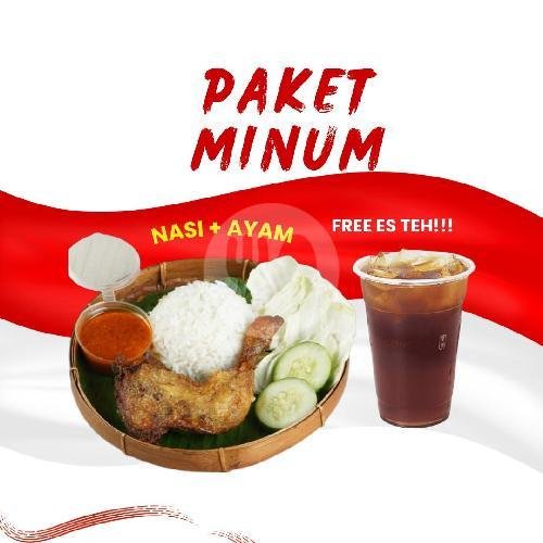 Es Pinky menu Ayam Bakar Tulang Lunak Kang Darling, Panyileukan