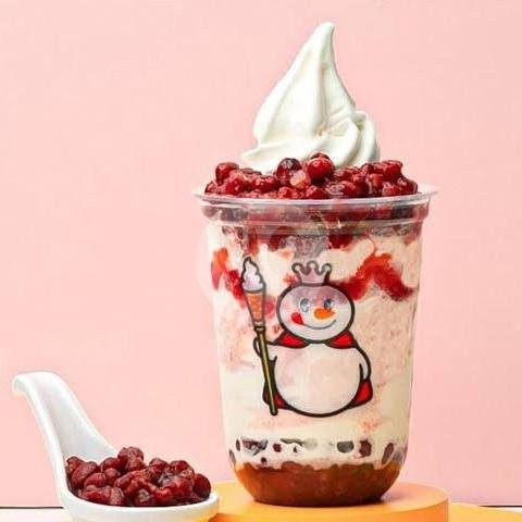 Berry Bean Sundae menu Mixue - Jember Roxy Square, Citywalk Roxy Jember