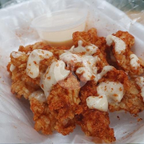 Ayam Fillet Cheese + Nasi menu Chikenku, Singosari
