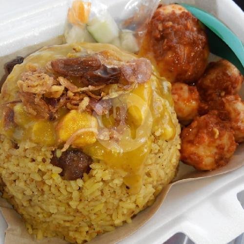 Nasi Kari Ayam menu Nasi Kebuli Republik, Jakal
