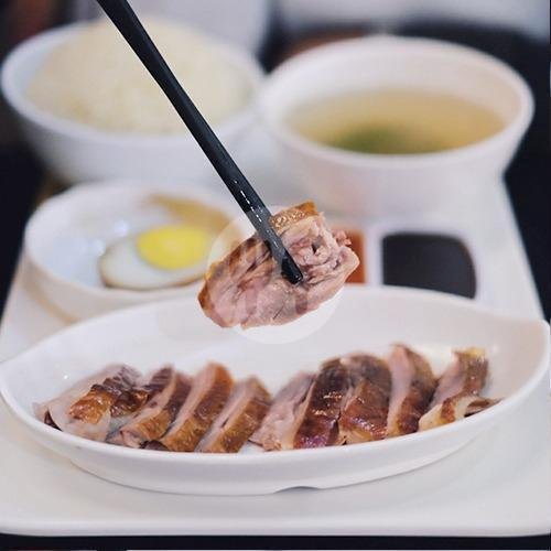 Nasi Hainam Bebek Panggang menu Mangkok Ayam, Setiabudi Supermarket