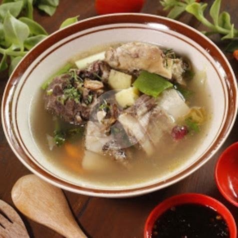 Sop Iga menu RM Titotie 1, Comal