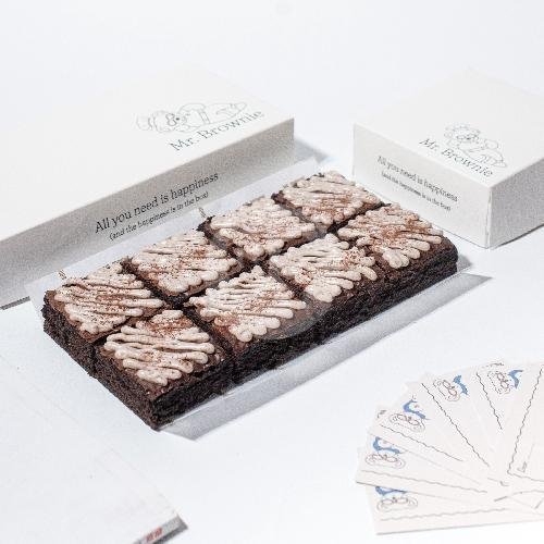 Brownies Almond menu Mr. Brownie Brownies Bandung, Sukasari