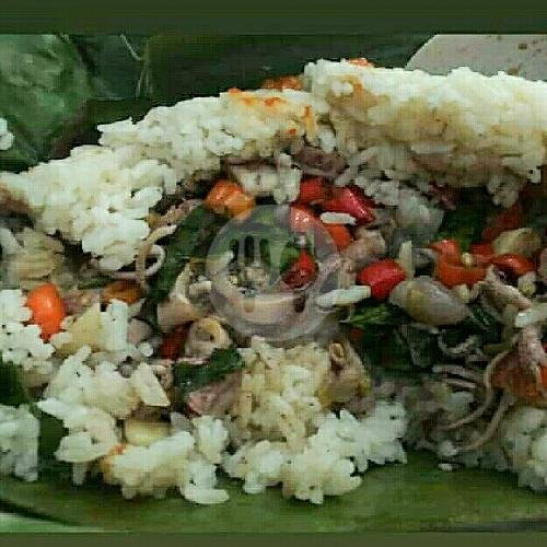 Nasi Bakar Cumi Cabe menu Nasi Bakar AmiO, Slawi