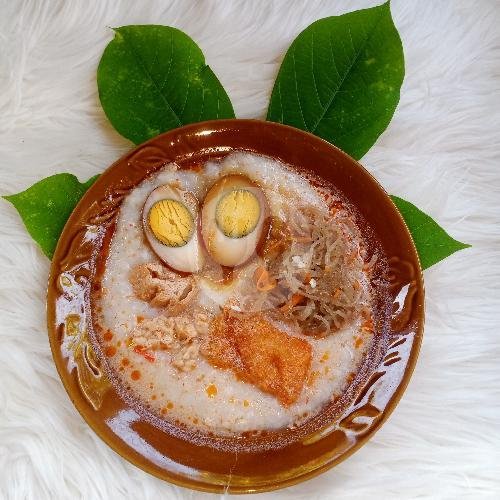 Nasi Rames menu Bubur Krecek Bu Marning