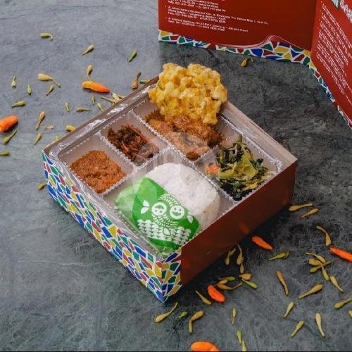 5 Box Paket A - Ayam Bakar menu Sarang Oci Restoran Manado, Tebet