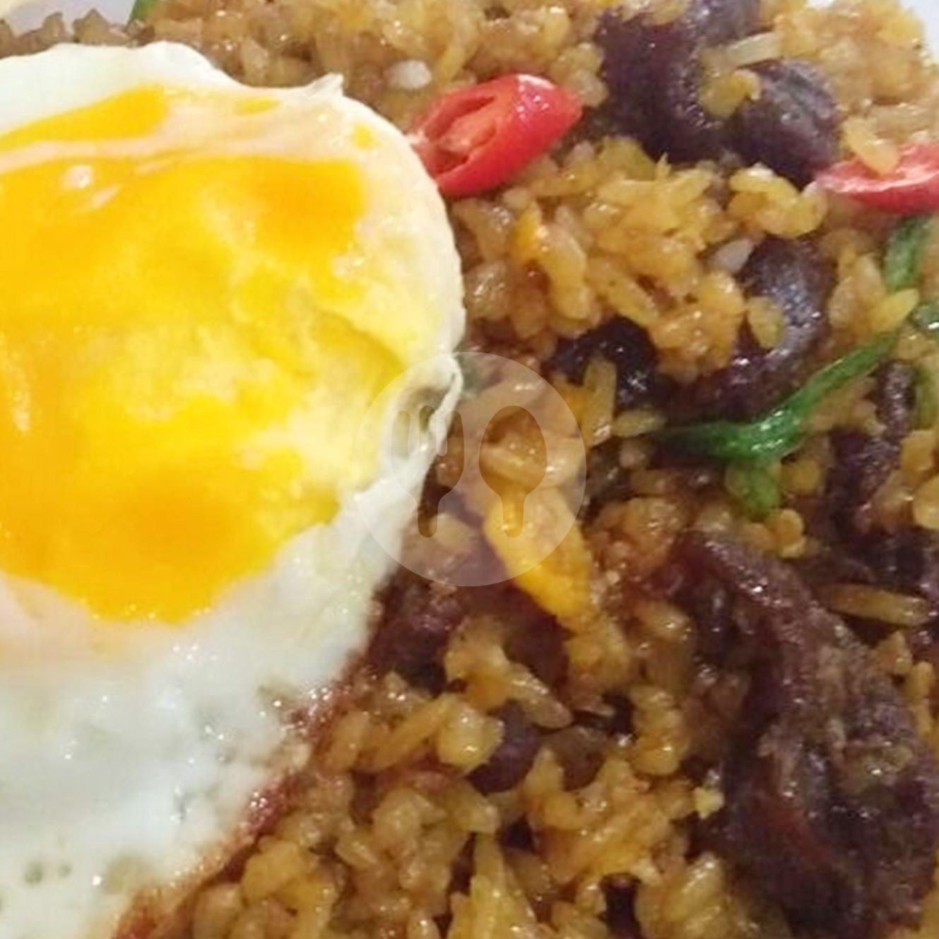 Nasi Putih menu Sate Maranggi Cianjur, TKI