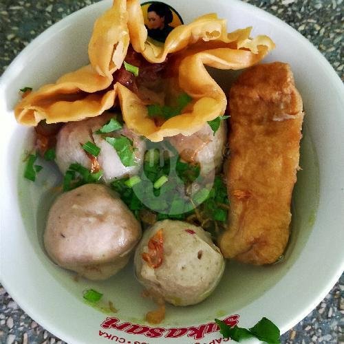 Pentol Alus Aja menu Bakso Syair, Candirenggo