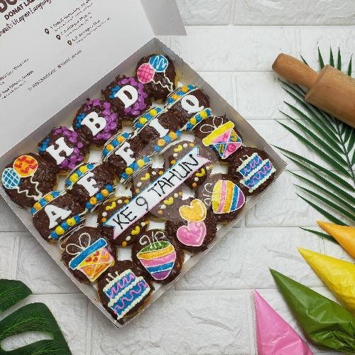 Beiby Mix 9pcs menu Hachi Donuts Surodinawan, Prajurit Kulon