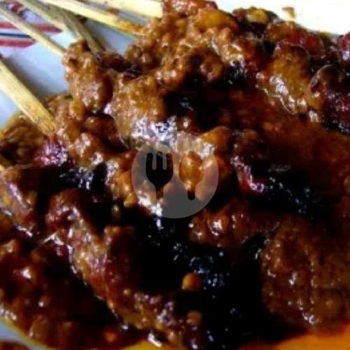 SATE SAPI BUMBU KACANG menu Sate Asin Pedas Acong