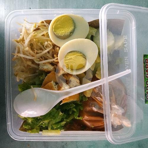 Gado Gado With Lunch Box, Stay Healthy menu Gado Gado Pak Atim Dempo, Dempo