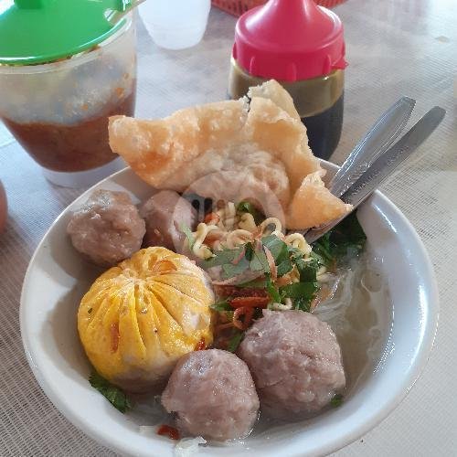 Sate Usus Dan Sate Telur menu Bakso Babat Iso & Mie Ayam Pak No, Ungaran Barat