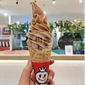 Ice Cream Latte menu Mixue Cijagra, Buah Batu