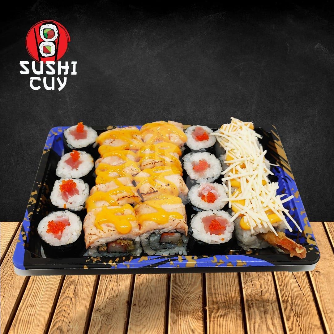 Platter 2 menu SUSHI CUY, Palmerah
