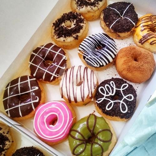 Donat Mini Keju 6pcs menu Donat Qnatha, Leuwianyar