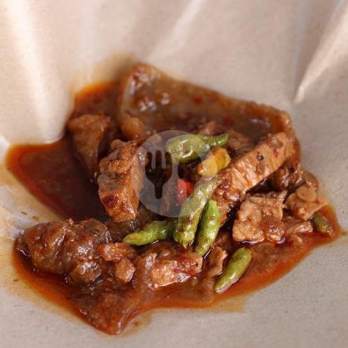 Brongkos Kacang Tolo/Merah menu Gudeg Ayu, Cibadak Gg. Irsad