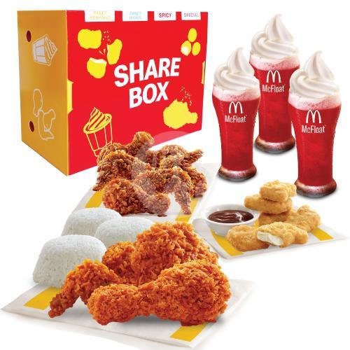 Paket Kenyang, Spicy menu Mcd Kings Shopping Center, Kepatihan