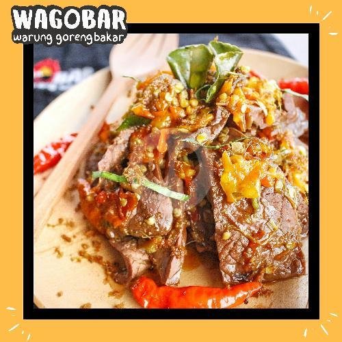 Paru Oseng Sambal Beledag menu Wagobar, Gegerkalong Hilir