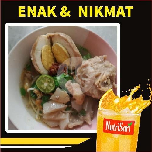 Baso Urat Dan Isi Daging + Teh Manis menu Mie Baso dan Mie Ayam Ahh Kabita, Tawang