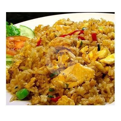 Magelangan/otok Owok + Es Teh Manis menu Nasi Goreng Rumahan, Kesambi