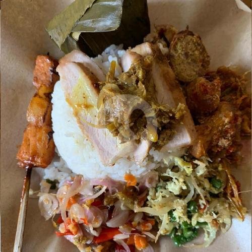 Nasi Campur Babi Panggang menu Nasi Campur Bali DEWI
