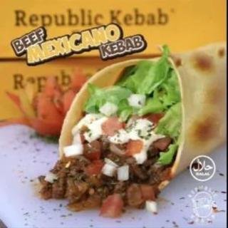 Beef Kebab Original Sauce (Big) menu Republic Kebab Premium, Gegerkalong Girang