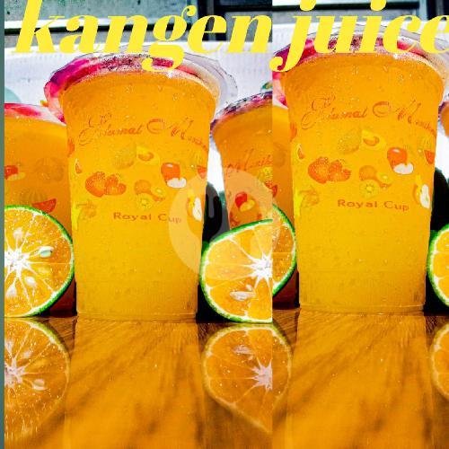 Es Mangga menu Kangen Juice, Bunga Rampai Raya