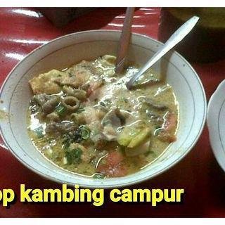Sop Kambing Campur menu Sop kaki kambing 999, Dago