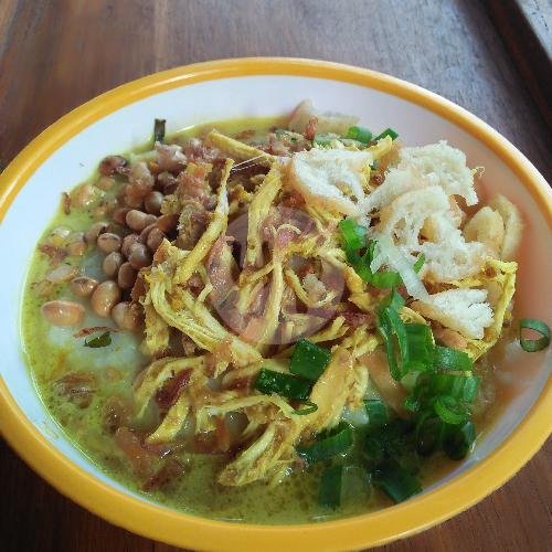 Bubur Ayam menu Nafisa, Bubur Ayam & Lontong Opor, Jembatan Merah