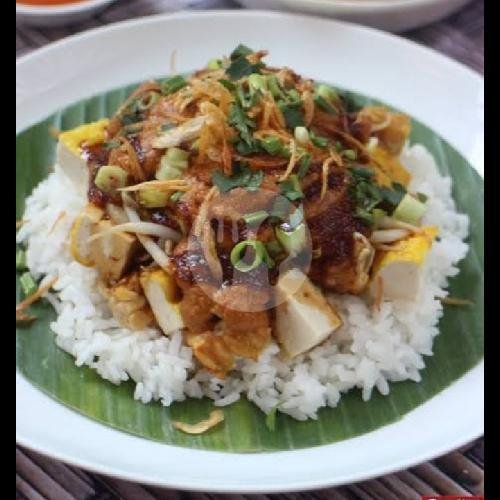 Nasi Lengko Ori menu Nasi Liwet Alas Daun 