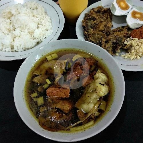 Nasi Lalapan Ayam menu Warung Pudji Mulyo, Kerto Raharjo
