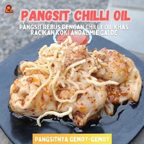 Pangsit Goreng Kuah Pedas menu Mie Galde