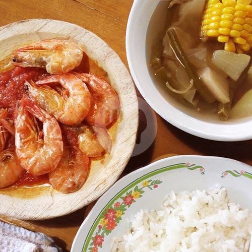 Sayur Asem menu Depot Ijo Royo-Royo, Batu