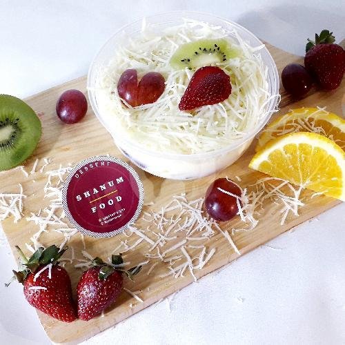 Salad Buah 500ML + Es/Sop Buah menu Salad Fruity, Salad Buah Shanum Food, Bojong Koneng