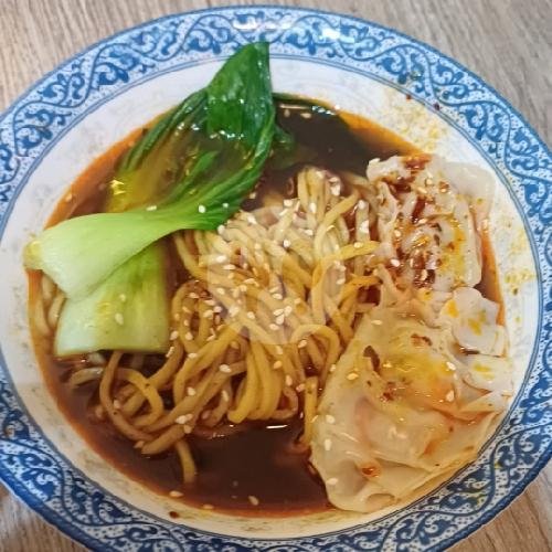 Mie Yamin Shicuan Daging + Dumpling menu Yuza Beef Noodle, Jl Raya Banjaran No 227