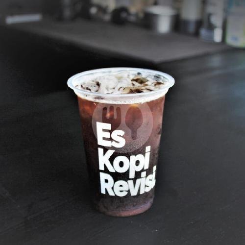 Es Coklat Revisi menu Kedai Kopi Revisi, Seberang Alfamidi