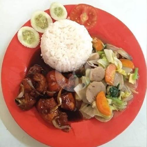 Paket A Mantul menu Raffa Chinese Food, Sukun