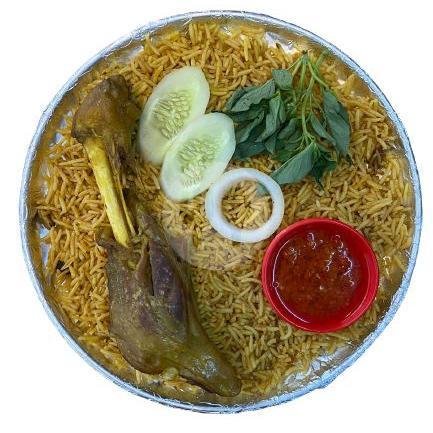 Nasi Kebuli Loyang Mini Kambing Isi 3pcs Kambing menu Ayam Guling AL-Bismi Kalibata City