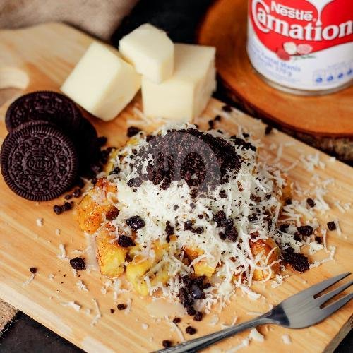 Pisang Keju Susu Milo menu Pisang Keju & Roti Bakar Kukus Non Ellen, Taman Kopo Indah 2