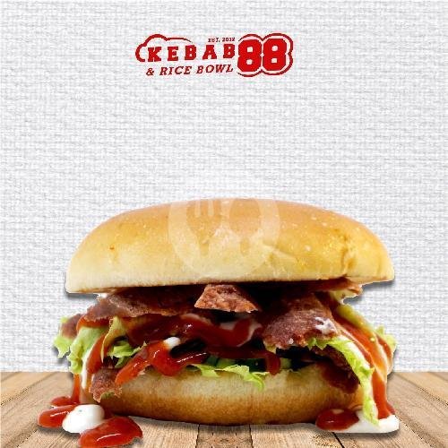 Sumur Strawberry menu Kebab 88 & Susu Murni - UBERTOS Mall